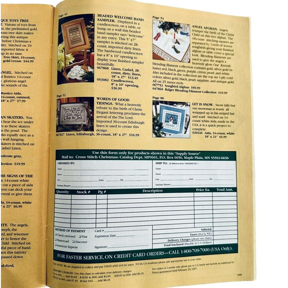 Better Homes & Gardens Magazine Cross Stitch Christmas Cross Stitch Patterns - Picture 8 of 9